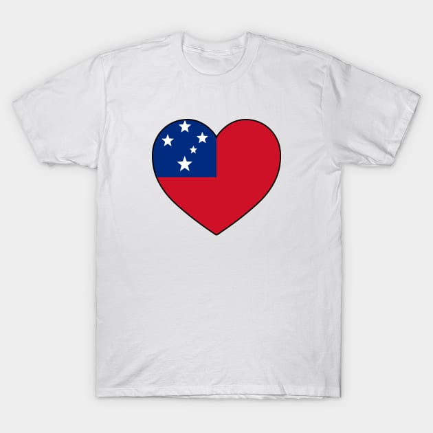 Heart - Samoa T-Shirt by Tridaak